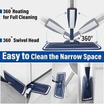 Wet Spray Mop with Refillable Bottle & Pads