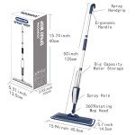 Wet Spray Mop with Refillable Bottle & Pads