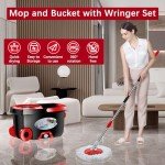 FunClean Spin Mop & Bucket Set with Refills