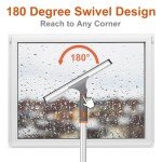 Professional Long Squeegee with Microfiber Pads