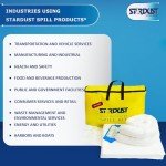 Stardust Quick Response Oil Spill Kit - 12 Pack