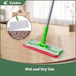 Eyliden Floor Cleaning Mop Set with 24 Refills