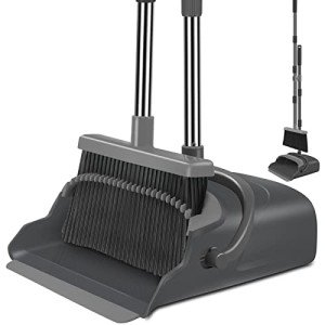 Kelamayi Long Broom and Dustpan Set - Assorted Colors