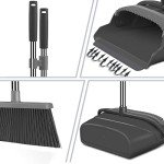 Kelamayi Long Broom and Dustpan Set - Assorted Colors