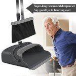 Kelamayi Long Broom and Dustpan Set - Assorted Colors