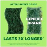 Scotch-Brite Heavy-Duty Yellow Scrub Sponges, 9 Pack