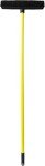 Pet Hair Rubber Broom with Carpet Rake and Squeegee