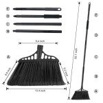 3-Pack Wide Angle Corner Broom Set