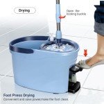 Mastertop Spin Mop and Bucket Cleaning Set