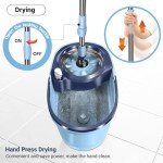 Mastertop Spin Mop and Bucket Cleaning Set