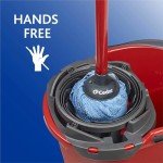 O-Cedar QuickWring Red Bucket, 2.5 Gallons