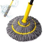 Heavy-Duty Self Wringing Twist Mop with Long Handle