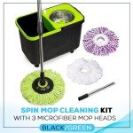 Simpli-Magic Spin Mop Cleaning Kit with Refills