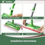 Eyliden Floor Cleaning Mop Set with 24 Refills