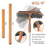 64" Rotatable Window Squeegee with Telescopic Pole
