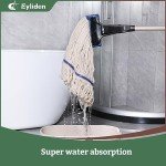 Eyliden Heavy Duty Wet Mop with Telescopic Handle