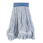 Commercial Loop-End Rayon Mop Heads, 6-Pack