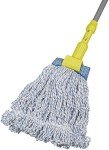 Commercial Loop-End Rayon Mop Heads, 6-Pack