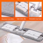 360° Microfiber Wet Mop with 4 Reusable Pads