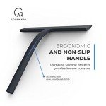 GÜTEWERK 9-Inch Black Shower Glass Squeegee