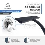 GÜTEWERK 9-Inch Black Shower Glass Squeegee