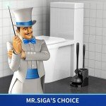 MR.SIGA Toilet Plunger and Bowl Brush Set