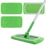 Reusable Coral Fleece Mop Pads for Swiffer, 3 Pack