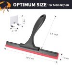 SetSail Stainless Steel Shower Squeegee - 10 Inches