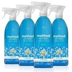Method Antibacterial Bathroom Cleaner - Spearmint, 4 Pack