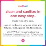 Method Antibacterial Bathroom Cleaner - Spearmint, 4 Pack