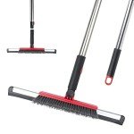 CHANHOO 54-Inch Floor Squeegee with Grout Brush