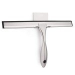 HIWARE Stainless Steel 10" Multi-Surface Shower Squeegee