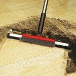 CHANHOO 54-Inch Floor Squeegee with Grout Brush