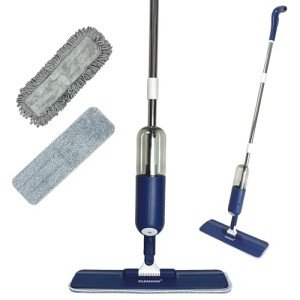 Cleanow Spray 'n Shine Floor Mop with Pads