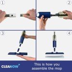 Cleanow Spray 'n Shine Floor Mop with Pads