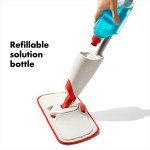 OXO Good Grips Microfiber Spray Mop with Scrubber