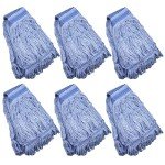 Heavy Duty Blue Wet Mop Head Replacement