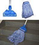Heavy Duty Blue Wet Mop Head Replacement