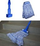 Heavy Duty Blue Wet Mop Head Replacement