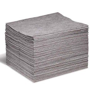 SpillTech Heavyweight Absorbent Mat Pad, Pack of 100