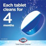 Clorox Ultra Clean Bleach Toilet Tablets, 4 Count