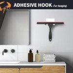 SetSail Stainless Steel Shower Squeegee - 10 Inches