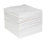 Oil-Only Absorbent Mat Pads, Heavyweight, 19" x 15