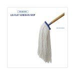 Boardwalk 24oz Rayon Lie-Flat Wet Mop Head