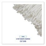 Boardwalk 24oz Rayon Lie-Flat Wet Mop Head