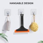 SetSail Mini Silicone Shower Squeegee for Glass