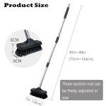 BSMstone Multi-Purpose Stiff Bristle Floor Brush