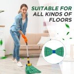 Hushee 6-Pack Heavy Duty Microfiber Mop Heads
