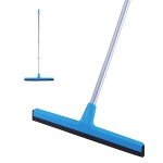 Adjustable 50" Floor Squeegee for Water & Hair