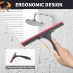 SetSail Stainless Steel Shower Squeegee - 10 Inches